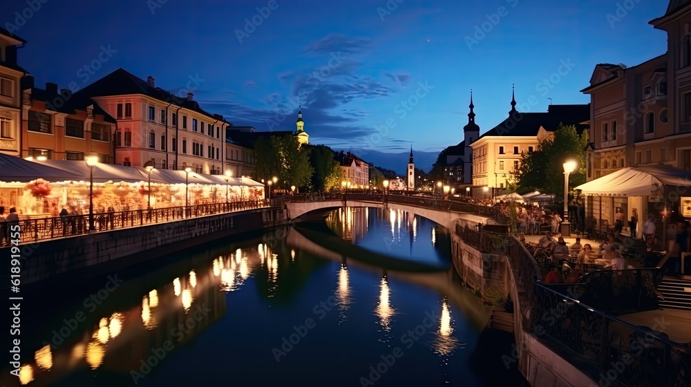 amazing photo of Ljubljana Slovenian travel