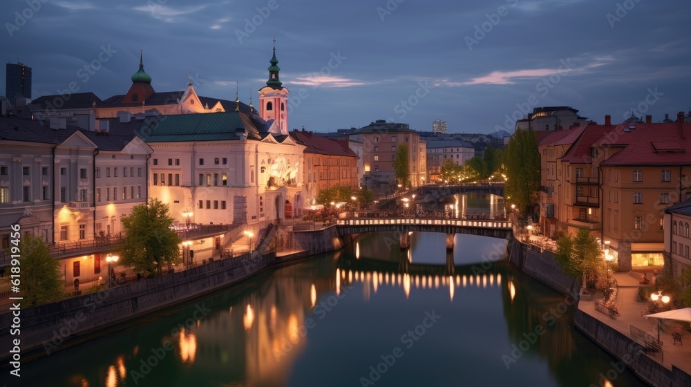 amazing photo of Ljubljana Slovenian travel