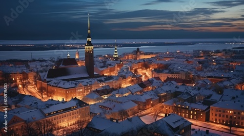 amazing photo of Tallinn Estonia highly detailed