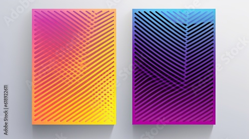 Minimal geometric background Dynamic shapes composition set of abstract backgrounds
