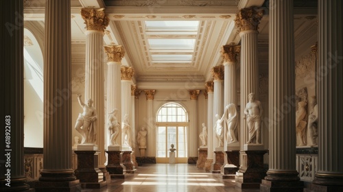 Neoclassicism building © Stream Skins