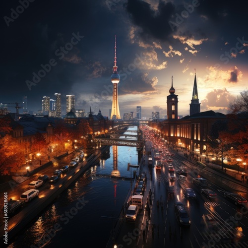 amazing photo of Berlin view of the city