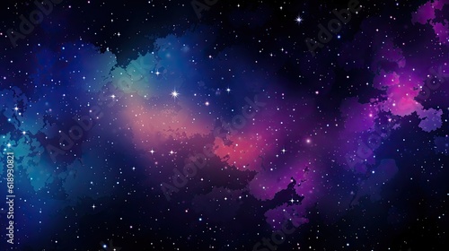 background with stars galaxy vector