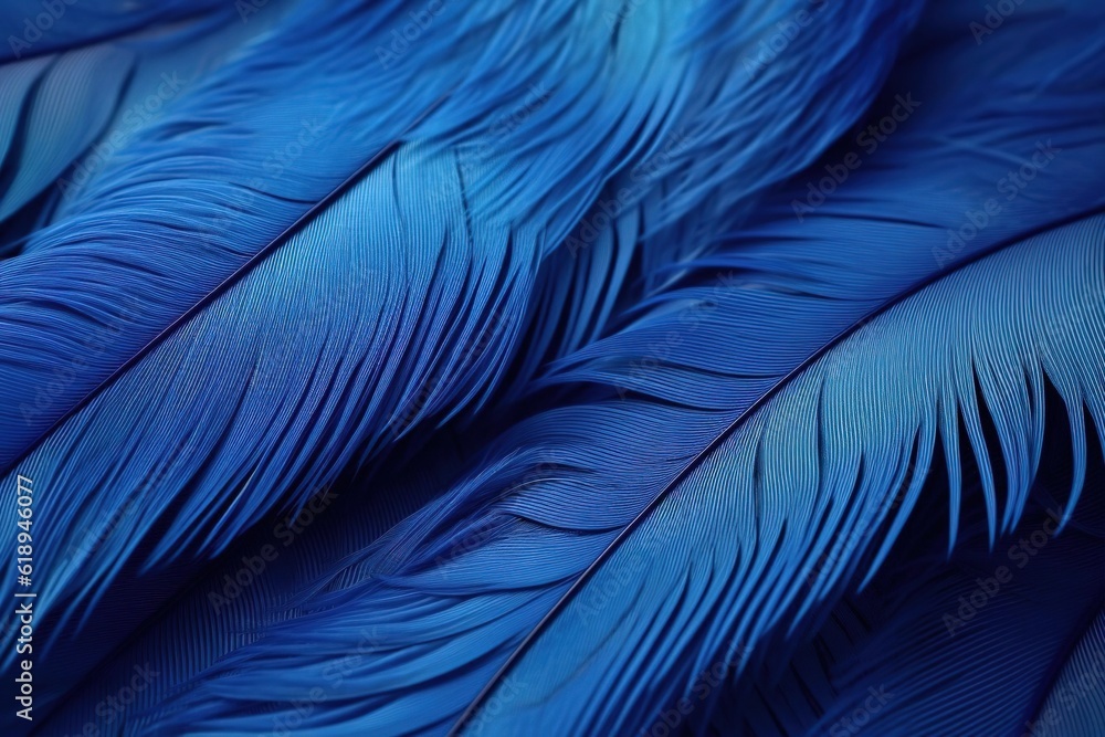 Serenity Blue feathers background Serenity Blue feathers background