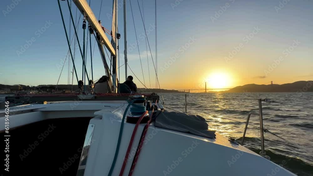 African American Latino Gay Caucasian couples on sailboat sunset San Francisco African American Latino Gay Caucasian couples on sailboat sunset San Francisco