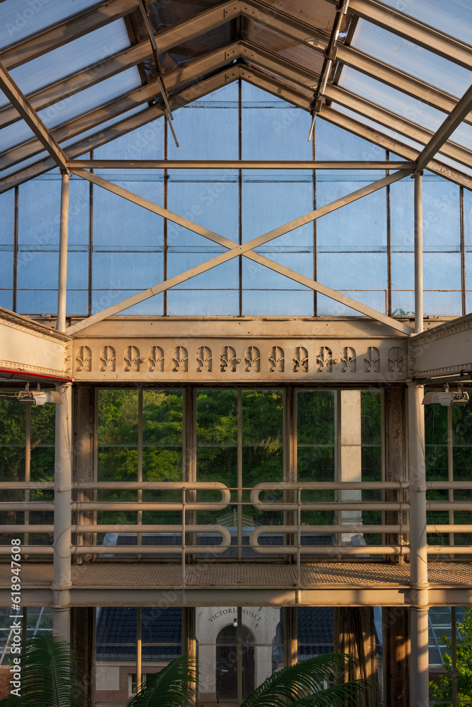 Fototapeta premium The University Botanical Garden (Botanisk hage) is Norway's oldest botanical garden, a free oasis and a great place to escape the noise of the Oslo.