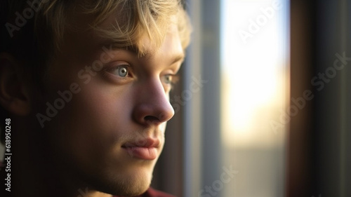 teenage boy or adult man ho...