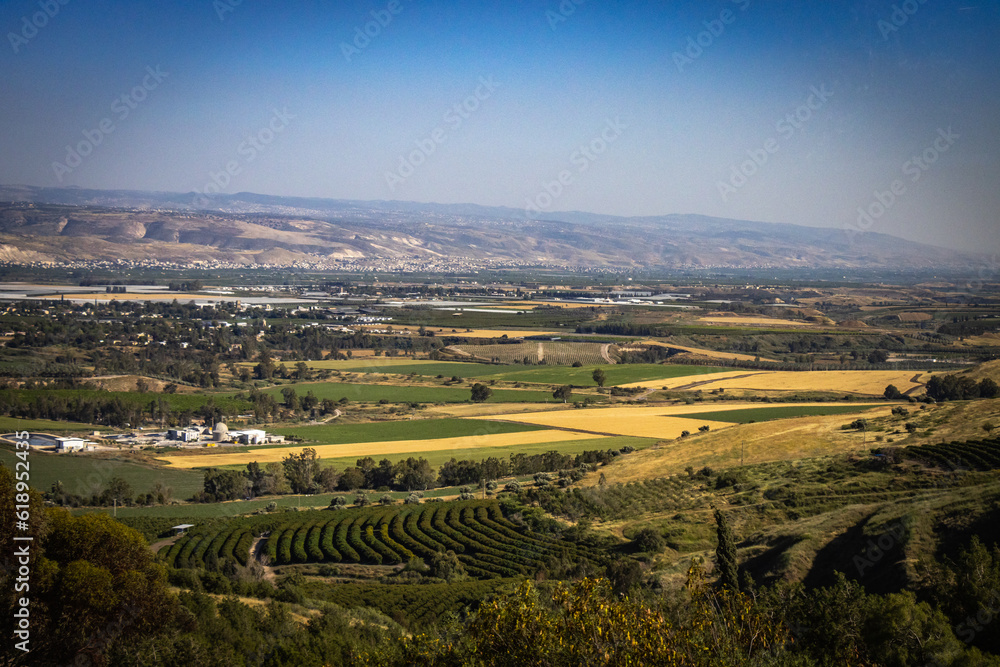 Fototapeta premium Sea of Galilee, golan heights, israel, holy land, middle east