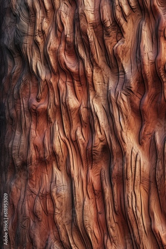 detailed texture of a wooden surface, created with generative ai