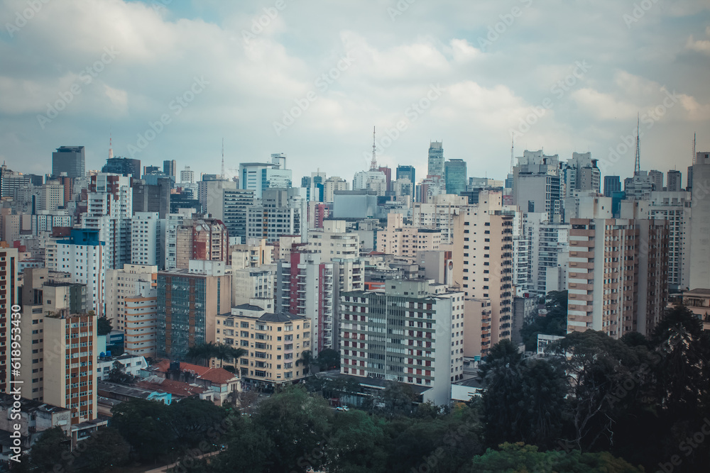 Fototapeta premium Região central na consolação/SP
