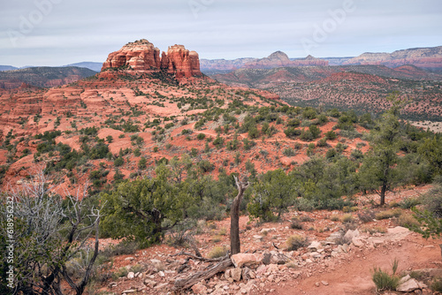 Mixed use Hiline trail leads to Sedona's Cathedral Rock, Arizona photo