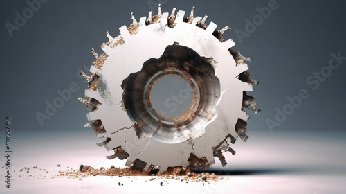 gears HD 8K wallpaper Stock Photographic Image