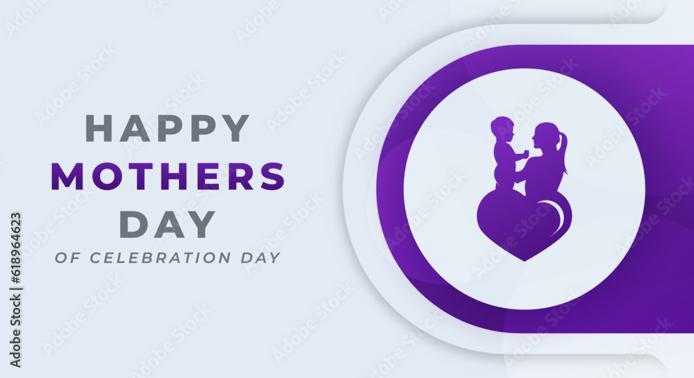 Happy Mothers Day Celebration Vector Design Illustration for Background, Poster, Banner, Advertising, Greeting Card Happy Mothers Day Celebration Vector Design Illustration for Background, Poster, Banner, Advertising, Greeting Card