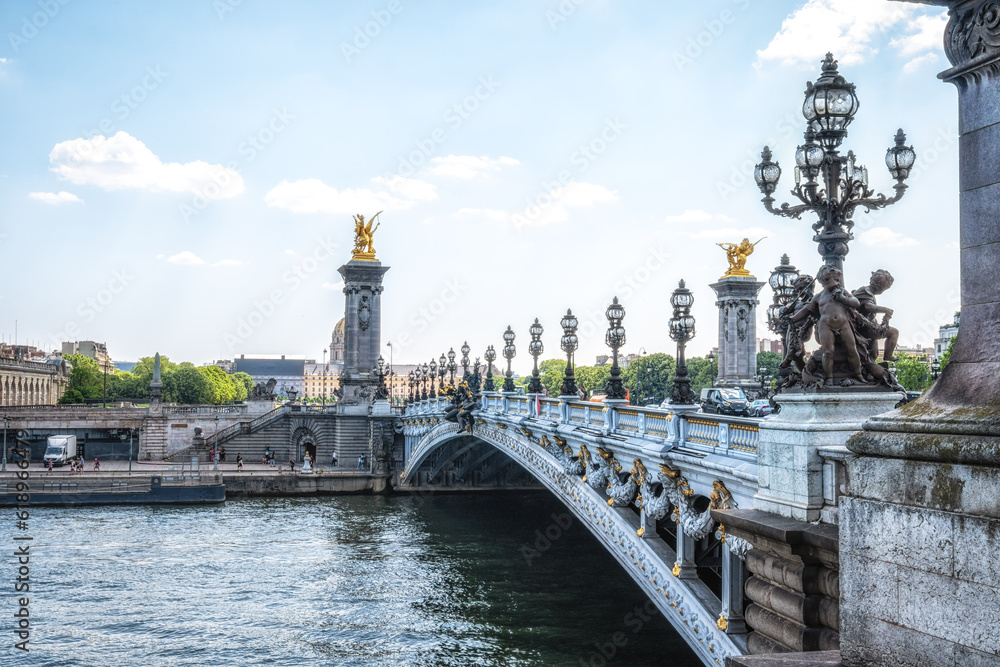 Pont Alexandre III over Seine River