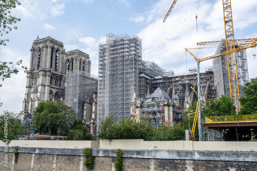 Notre Dame Cathedral Construction