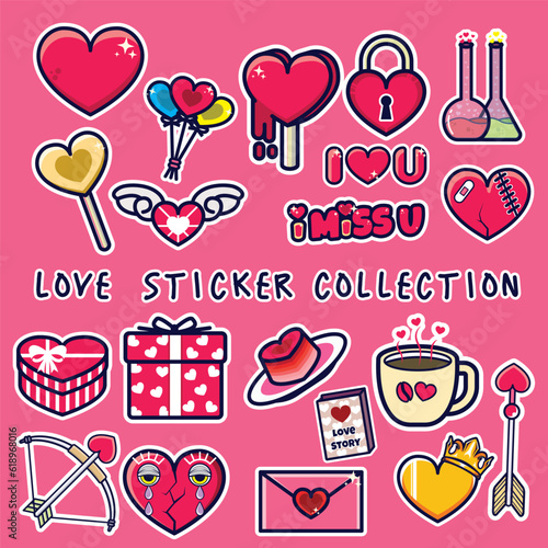 set of hearts