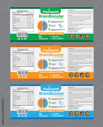 Title	
Supplement label design,supplement label template,packaging label,supplement ,vitamin label,	
