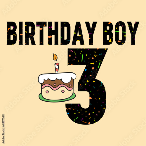 Happy Birthday T shirt design 