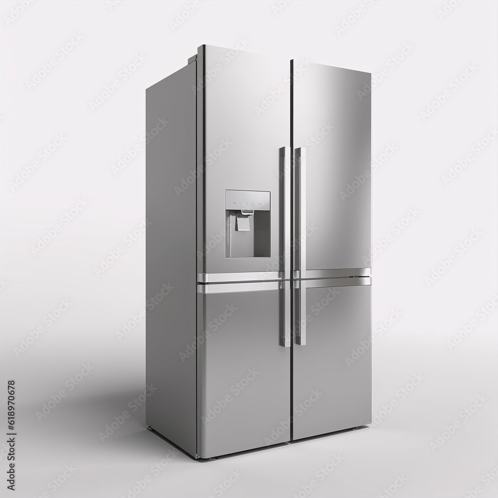 refrigerator isolated refrigerator isolated