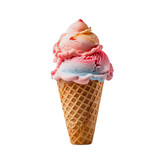 ice cream cone isolate