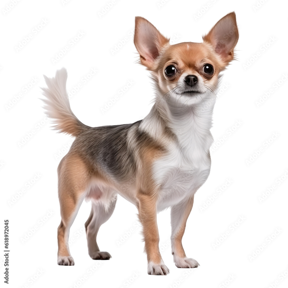 chihuahua isolated on white background chihuahua isolated on white background