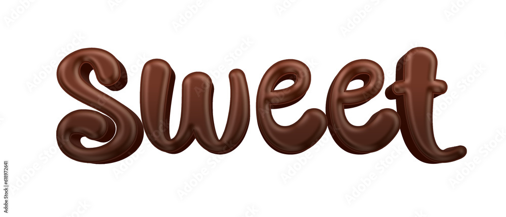 Chocolate candy sweet word isolated on transparent background. This is a part of a set includes font or letters, numbers, punctuation marks, symbols, shapes and frames. Chocolate candy sweet word isolated on transparent background. This is a part of a set includes font or letters, numbers, punctuation marks, symbols, shapes and frames.