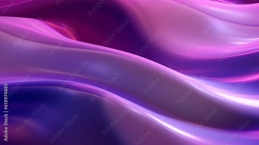 Obraz premium wallpaper abstrack organic liquid ilustration purple