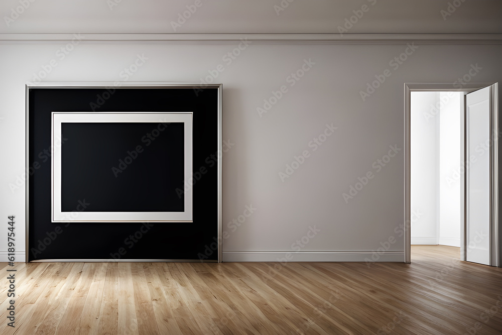 Obraz premium gallery there would be a prominent frame serving