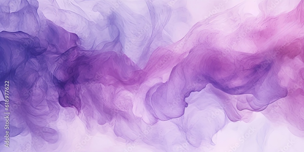 Obraz premium Abstract watercolor paint background by red color violet with liquid fluid texture for background, banner