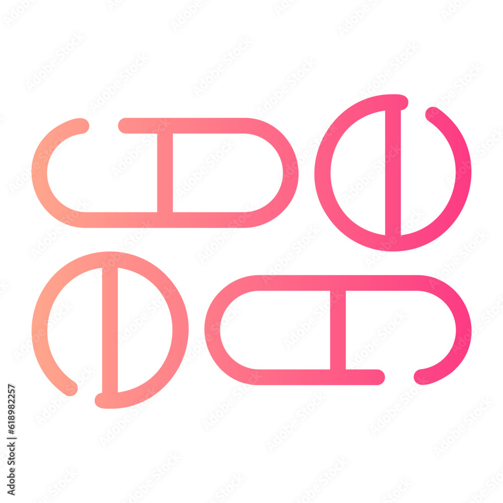 pills gradient icon pills gradient icon