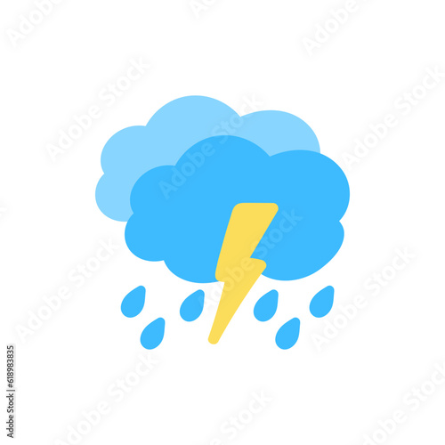 weather icon set sun rain thunderstorm dew wind snow cloud night sky for forecast