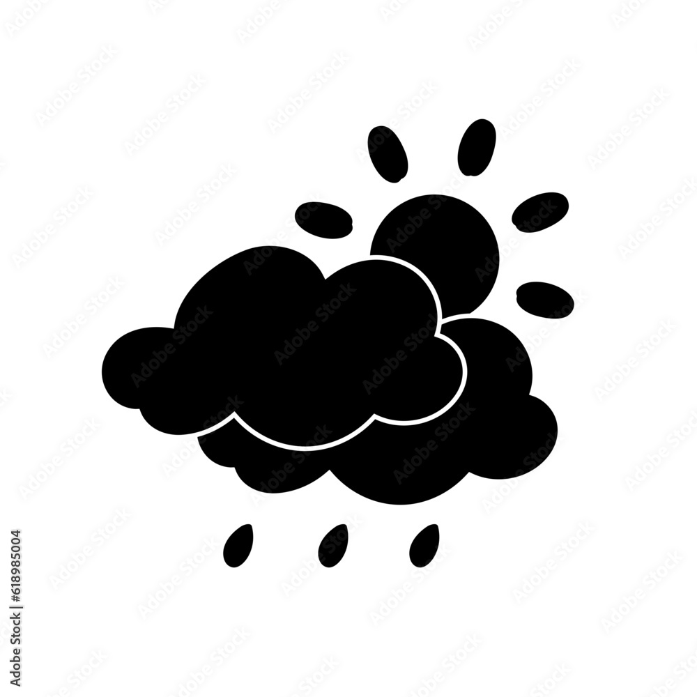weather icon set sun rain thunderstorm dew wind snow cloud night sky for forecast weather icon set sun rain thunderstorm dew wind snow cloud night sky for forecast