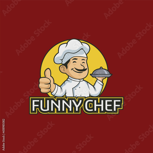 Master chef logo vector