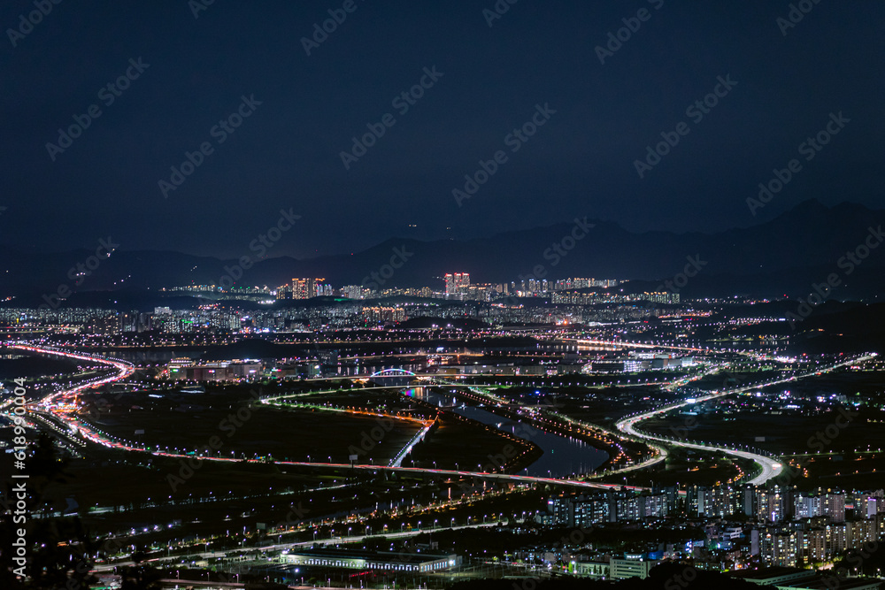 Fototapeta premium 야경