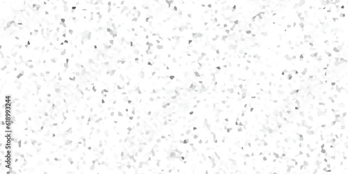 Abstract design with white paper texture background and terrazzo flooring texture polished stone pattern old surface marble for background .Rock backdrop textured illustration .Geometric background .	
