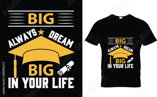 Graduation  don't just work till the...T-Shirt Design Template
