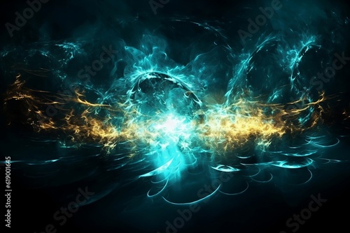 energy of fractal realms. 