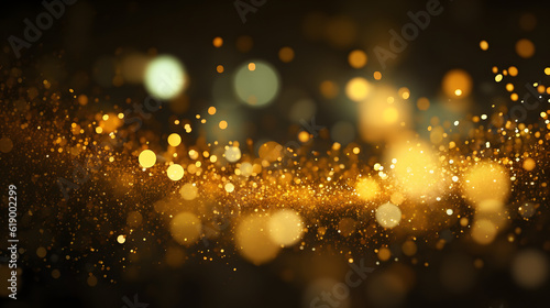 gold glitter  bokeh  background texture  