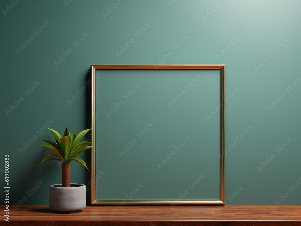 Mock Up poster frame in Children Room Interior, Mockups Design 3D, High-quality Mockups, Generative Ai Mock Up poster frame in Children Room Interior, Mockups Design 3D, High-quality Mockups, Generative Ai