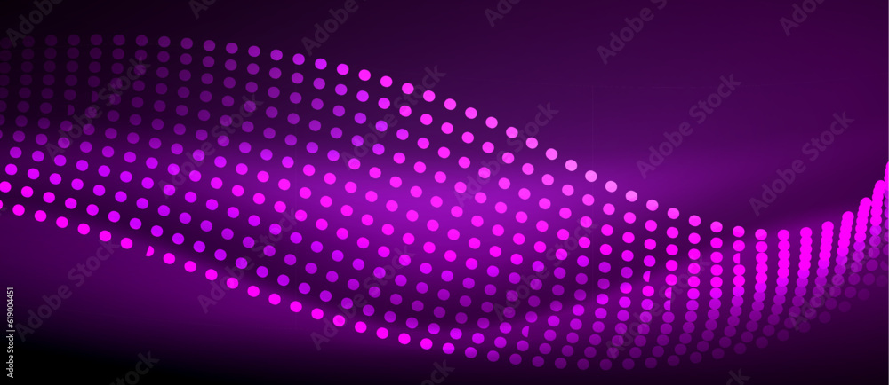A sleek and stylish design featuring a smooth neon wave glowing against a dark background, perfect for adding a modern and edgy touch to any project A sleek and stylish design featuring a smooth neon wave glowing against a dark background, perfect for adding a modern and edgy touch to any project
