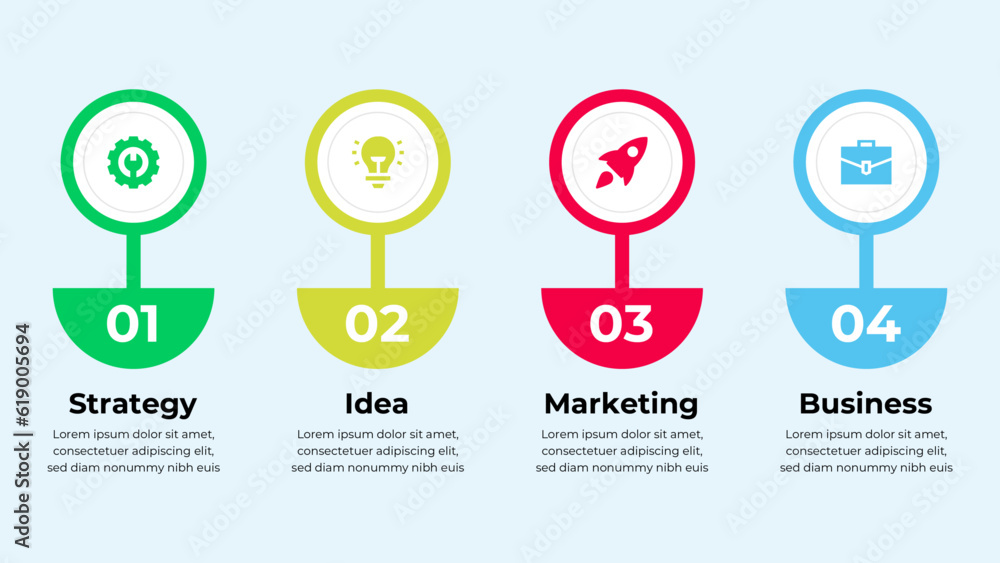 Infographic presentation template fully editable Infographic presentation template fully editable