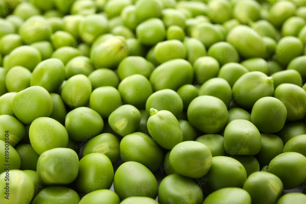 Texture of fresh green peas as background Texture of fresh green peas as background