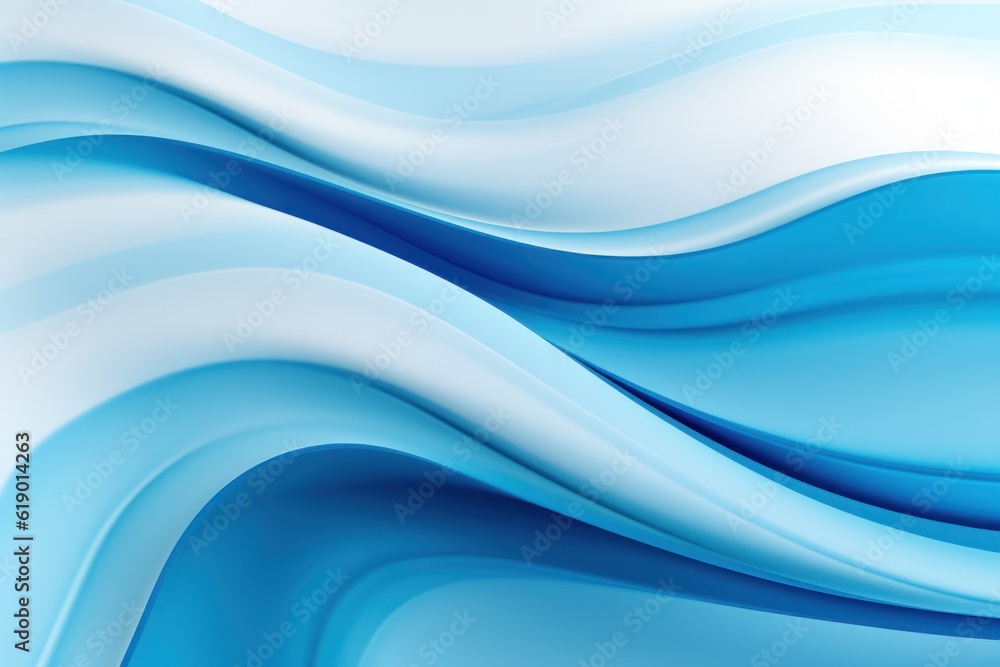 Futuristic abstract texture of blue waves flowing on a white background Futuristic abstract texture of blue waves flowing on a white background