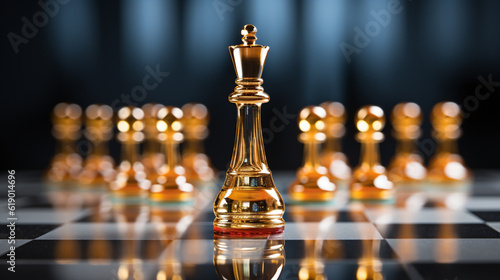 glass chess monarch