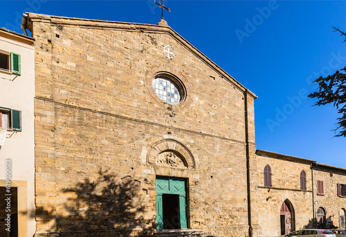 Volterra, Italy. Church of San Francesco, 13th century