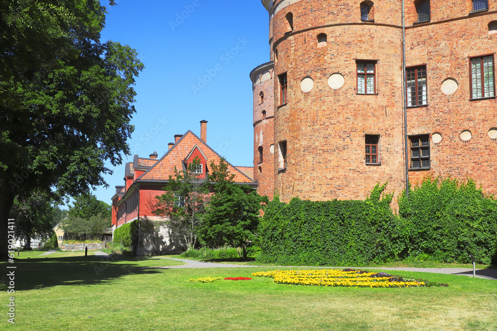 The 16th century Gripsholm castle located in Swedish province of Sodermanland.