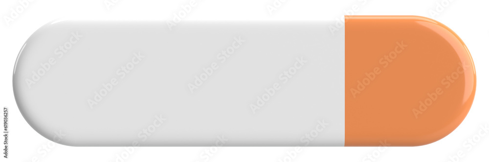 3D button. Empty button. 3D illustration. 3D button. Empty button. 3D illustration.