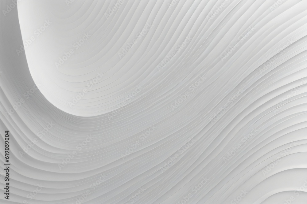 a white abstract background with wavy lines made with Generative AI a white abstract background with wavy lines made with Generative AI