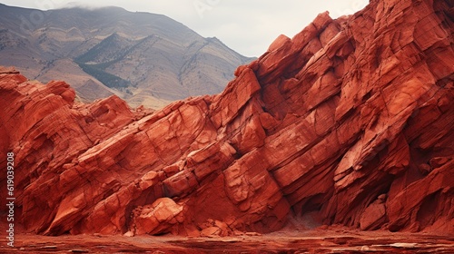 Beautiful view of Red Rock photo