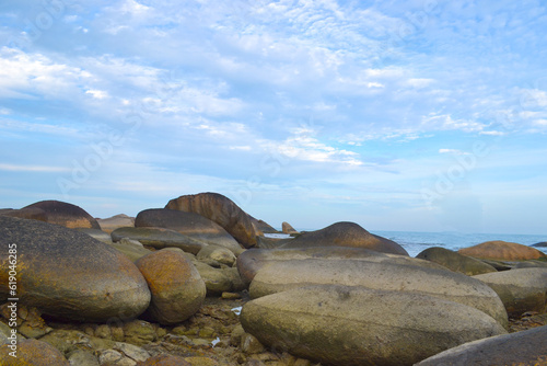 rocks on the beach